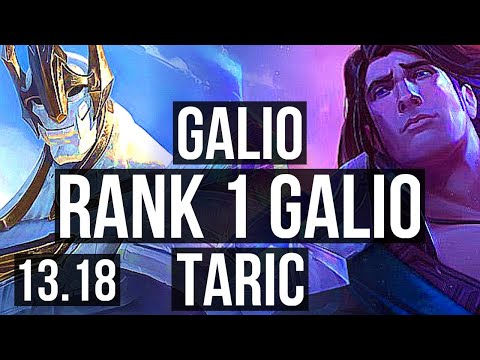 GALIO & Senna vs TARIC & Samira (SUP) | Rank 1 Galio, 3/4/19 | JP Grandmaster | 13.18
