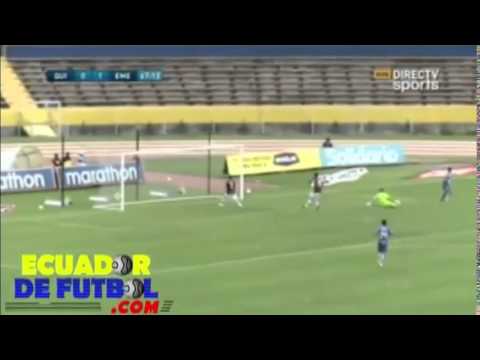 Deportivo Quito 1 Emelec 1 Gol Angel Mena Relato: Luis Suarez Marquina