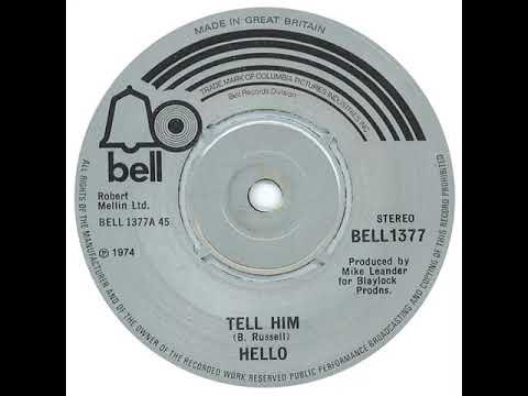 UK New Entry 1974 (249) Hello - Tell Him