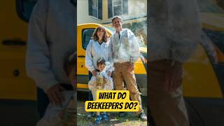 Beekeepers: What They Do (Beyond Just Honey!) #shorts #bees
