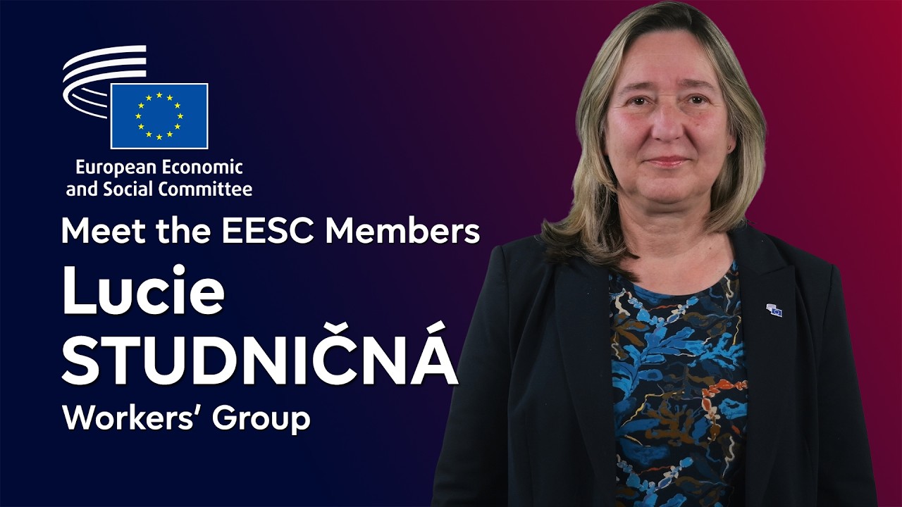 Lucie Studničná, President of the EESC Workers' Group | Meet the EESC Members