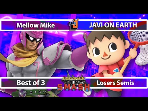 BWS 66 Losers Top 8 - Mellow Mike (Captain Falcon) vs Javi on Earth (Villager) - CFL SSBU