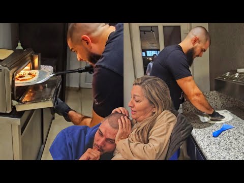 Dragojevic PRAVI PICU u LOKALU! "SVE ZNAM SAM DA RADIM, NAJBOLJI SAM!" Najbolja PIZZA #pizza