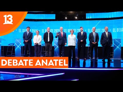 EN VIVO: Debate presidencial ANATEL 2025