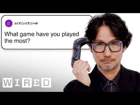 Hideo Kojima Answers Hideo Kojima Questions | Tech Support | WIRED