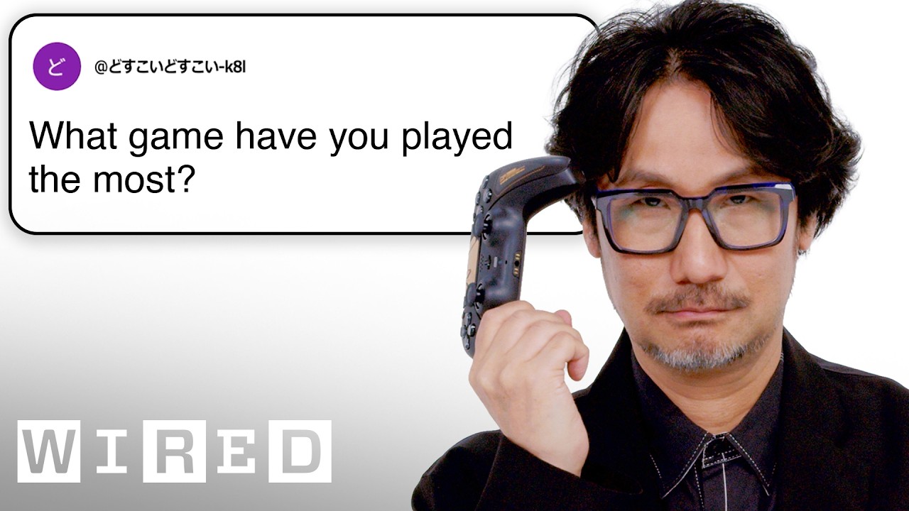 Hideo Kojima Answers Hideo Kojima Questions | Tech Support | WIRED