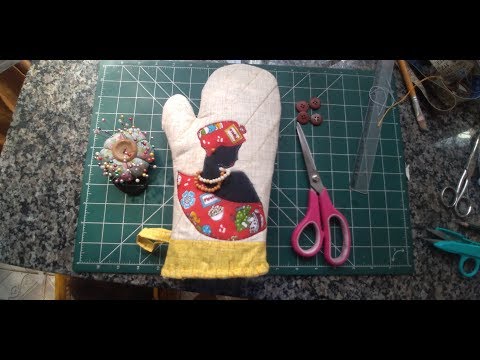 Luva de Cozinha Africana