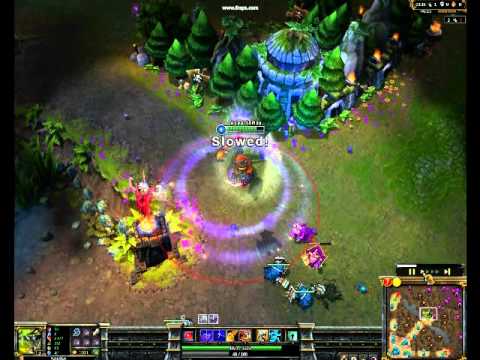 Short Battle Renekton vs. Akali 1v1 on Summoner's Rift