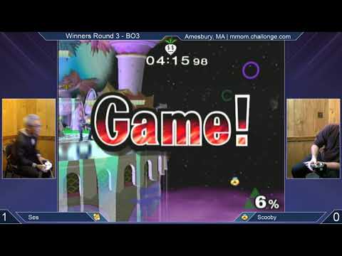 MMOM183 SSBM - Ses (Fox) vs. Scooby (Sheik) - Melee WR3