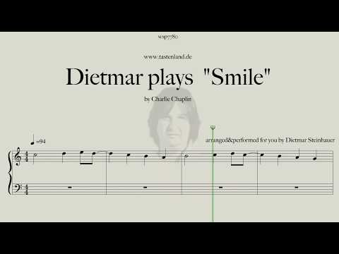 Dietmar plays  "Smile"  by Charlie Chaplin