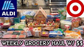 ALDI and Target Christmas *NEW* Weekly Finds Grocery Haul + Meal Plan With Prices