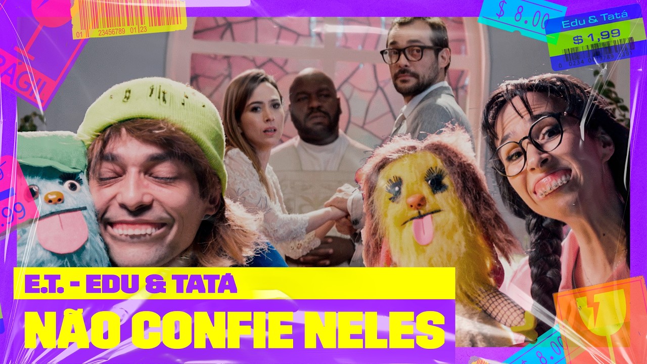 Tatá e Edu quase se CASAM, mas um personagem ESPECIAL atrapalha | ET - Edu e Tatá | Multishow