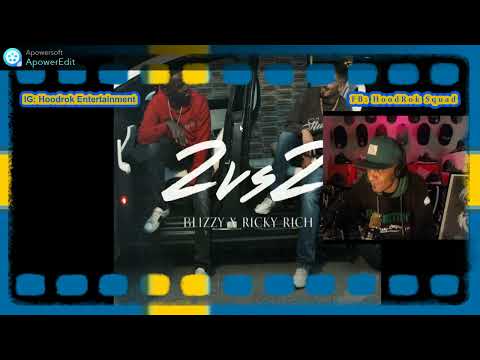 Swedish Rap: Blizzy x Ricky Rich - "2vs2" (New Zealand Reaction)