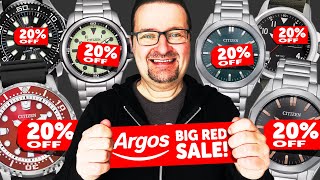 5 CITIZEN Watches WORTH GRABBING in the Argos Big Red Event (20% Off!)
