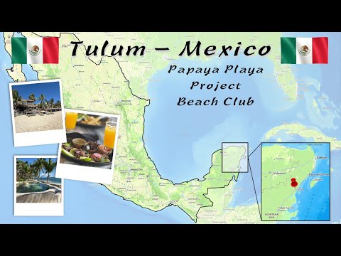 Papaya Playa Project Beach Club, Tulum Mexico