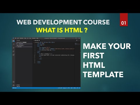 WEB DEVELOPMENT COURSE | 01 | HTML INTRODUCTION [URDU | हिन्दी]
