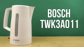 Bosch TWK3A011 - відео 2