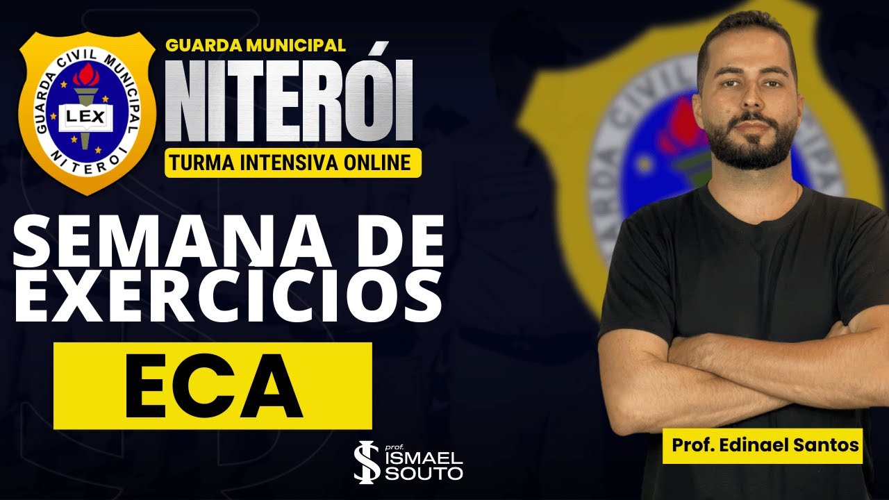 Estatuto da Criança e do Adolescente - Semana Intensiva de Questões - Guarda Municipal de Niterói