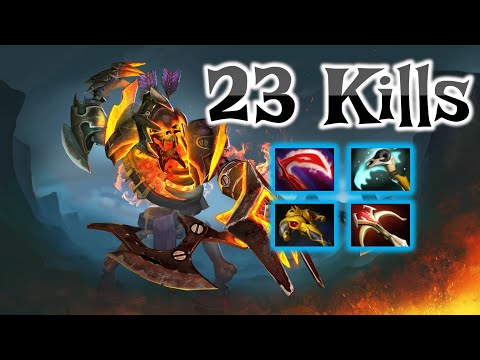 Mid Clinkz with 23 Kills | Top Global Gameplay
