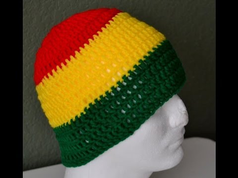 Crochet Rasta Beanie by Africancrab | Crochet | DIY | Handmade | How to crochet |Crocheting