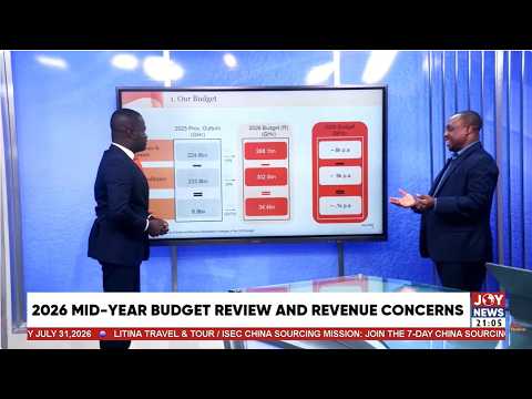 2026 mid-year budget review and revenue concerns | PM Express is live with George Wiafe.