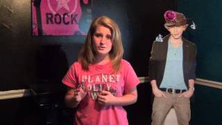 Anna Hardin singing When I look At You by Linda Eder