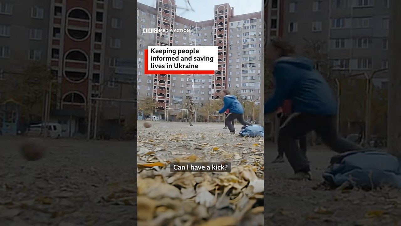 "Don't move. Don't touch." BBC Media Action #shorts