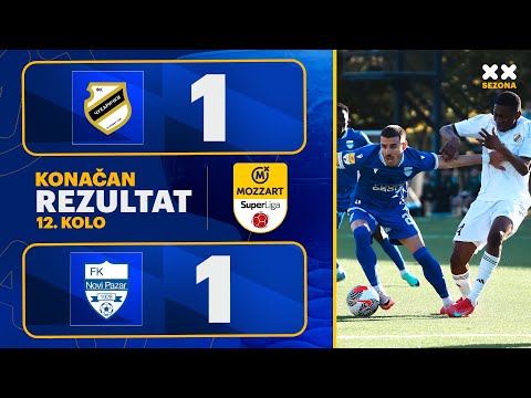 MBSLS 2025/26 - 12.Kolo: ČUKARIČKI – NOVI PAZAR 1:1 (1:0)
