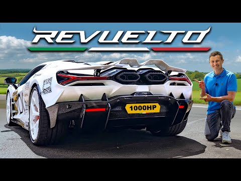 Lamborghini Revuelto Reseña: ¡de 0 a 100 km/h y prueba en el mundo REAL!
