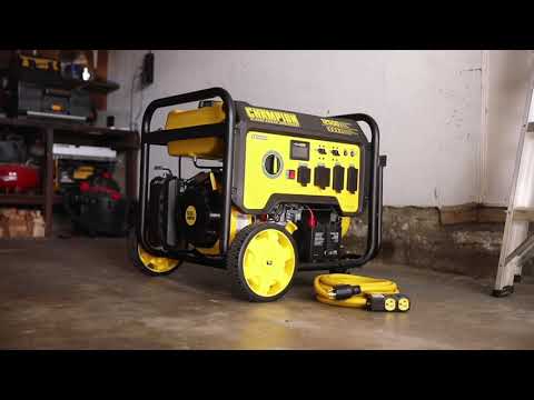 Champion 10,000-Watt Portable Generator with Electric Start (Model 201075)