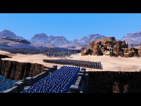 Evil Vs Medieval on The Bridge Ultimate Epic Battle Simulator UEBS