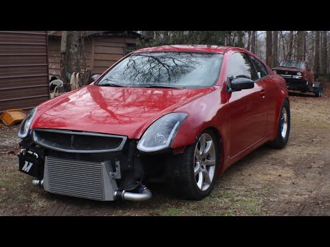 My vortech supercharger sounds crazy !! /g35 is alive