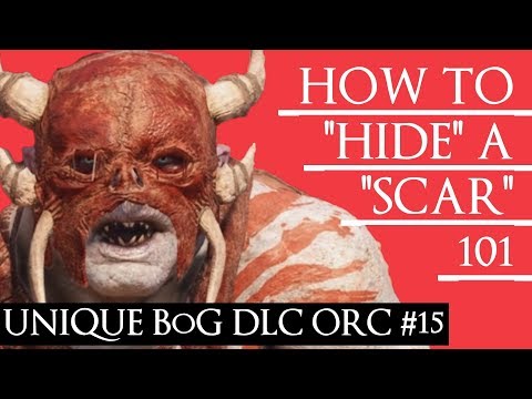 Shadow of War: Middle Earth™ Unique Orc Encounter & Quotes #252 THE SCAR-HIDE DLC URUK