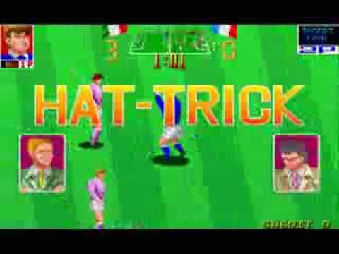 Football Champ (arcade) Supershoots with M.A.M.E. cheat