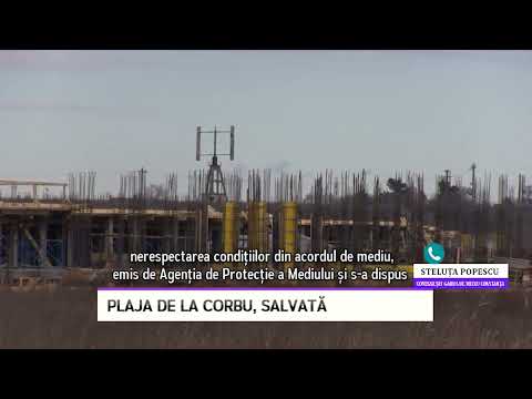 Plaja de la Corbu, salvată - LITORAL TV