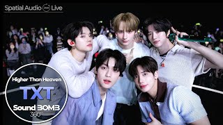 Download lagu 그냥 팬콘서트 됐어요ㅋㅋ 떼창 소름주의🫠｜투모로우바이투게더(TXT) - Higher Than Heaven｜공간음향🎧라이브｜SoundBOMB360˚[SUB] mp3