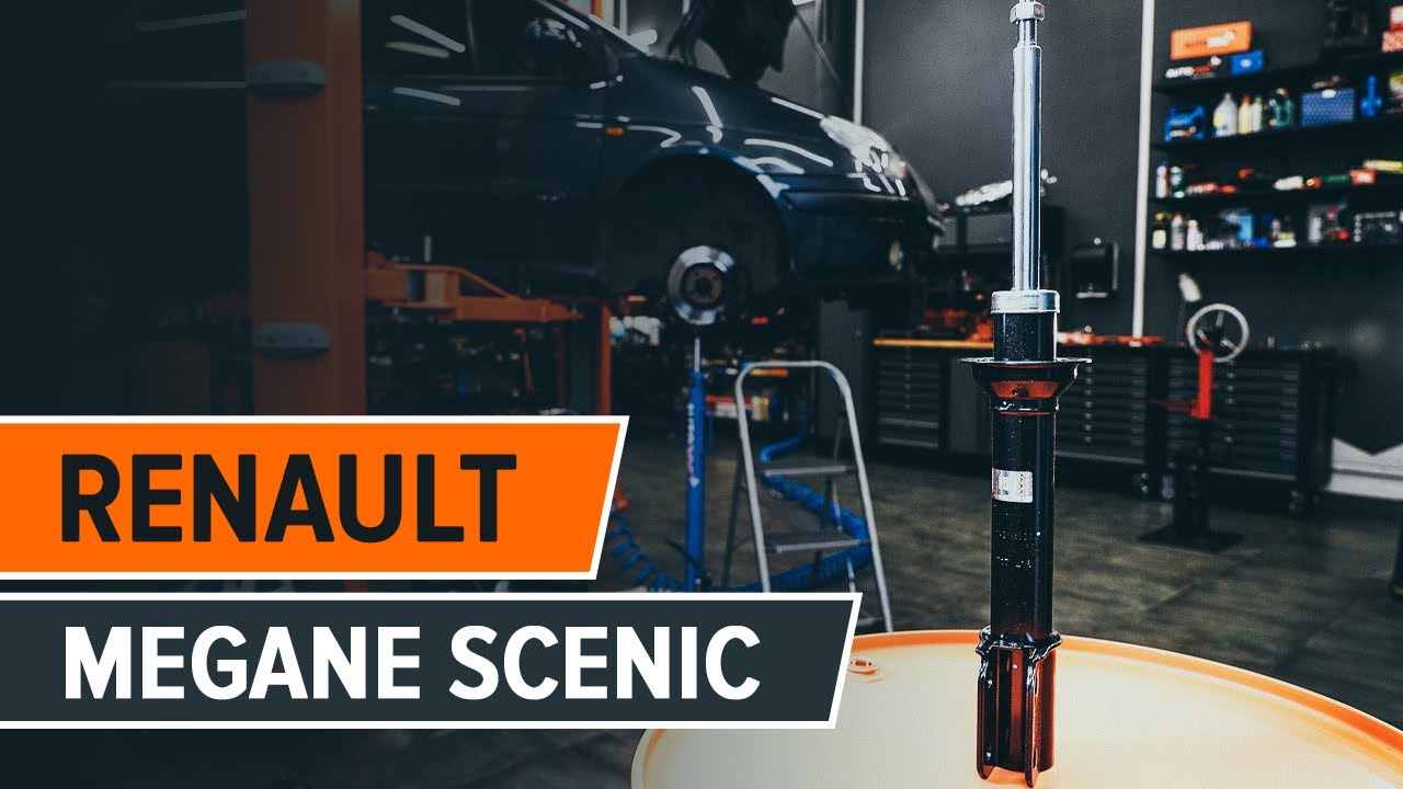 Cómo cambiar: amortiguador telescópico de la parte delantera - Renault Megane Scenic | Guía de sustitución