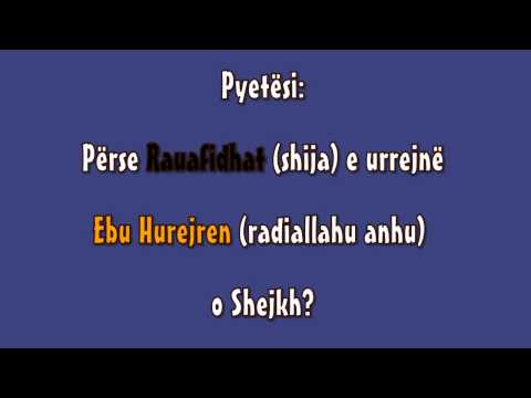A e dini perse shijat e urrejne Ebu Hurejren - Imam Albani