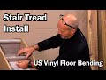 US Vinyl Floor Bending Stair Tread Installation | City Floor Supply
