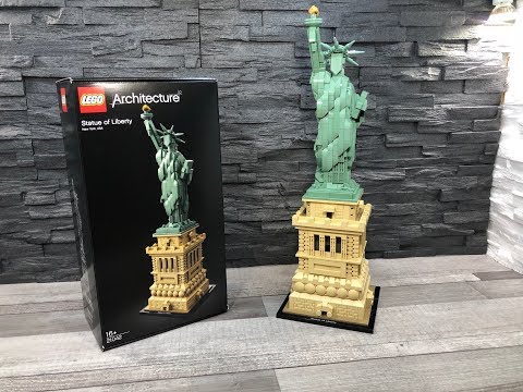#28 ConceptBox Lego Architecture 21042 Freiheitsstatue (statue of liberty) / Speedbuild / Unboxing