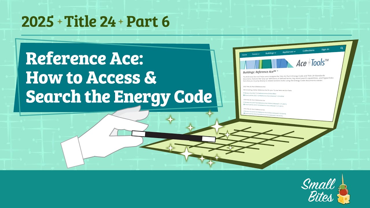 Small Bite: Reference Ace: How to Access & Search the Energy Code
