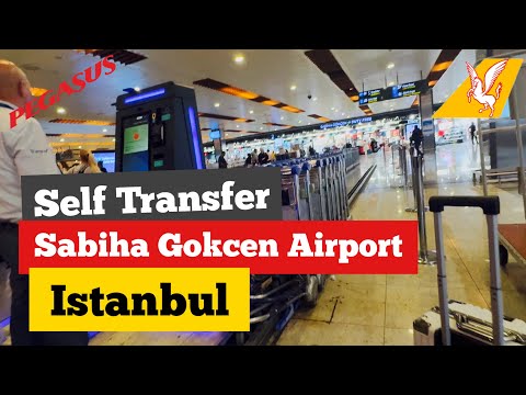 How To Self Transfer At Sabiha Gokcen Airport International Flights | Baggage Claim Sabiha Gokcen
