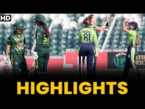 Highlights | Pakistan Women vs Ireland Women | 1st T20I 2022 | PCB | MW2L