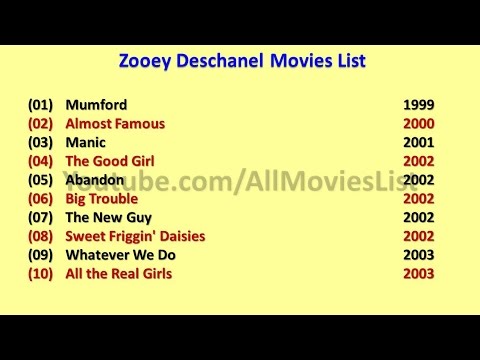 Zooey Deschanel Movies List