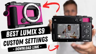 How to setup LUMIX S9 for Photo & Video | New Firmware V1.8 (Download Settings)