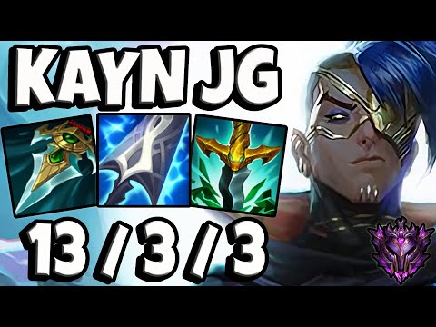 Kayn vs Graves [ Jungle ] Lol Korea Master Patch 11.24 ✅