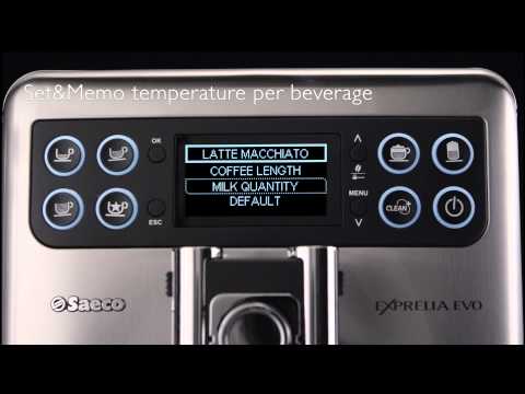 Saeco Exprelia Evo HD8857/01 Espresso Machine - 2885678 Video