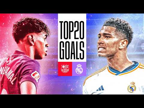 ¡Los 20 MEJORES GOLES de ELCLÁSICO! | FC BARCELONA vs REAL MADRID | 2015-2025