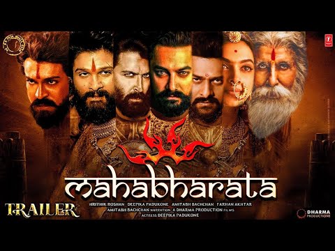 Mahabharat: Part 1 Official Trailer | Aamir Khan, Prabhas, Allu Arjun ,Hritik, Deepika |S.SRajamouli