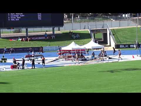 200m Open Men Final, Australian Athletics Championships, Olympic Park Sydney 7/04/2019